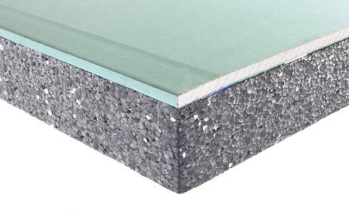 Panneau doublage isolant thermique Prégystyrène TH32 13+40 2,6x1,2 m R=1,30 m².K/W