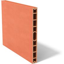 Brique de cloison Carrobric terre cuite 666 x 48 x 500 mm