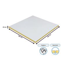 Dalle de plafond Hygiène Performance bords A T24 Blanc 600x600x20mm G35136401