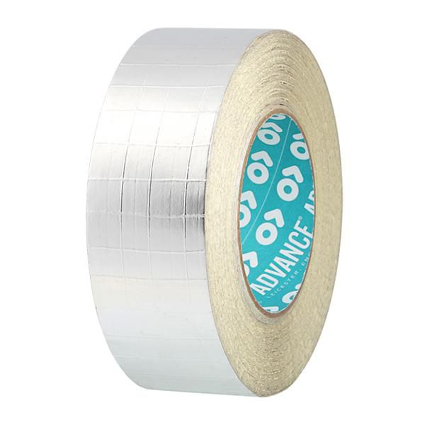 Ruban adhésif AT501 aluminium renforcé largeur 50mm rouleau de 50m, réf 227105