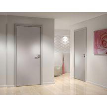 Bloc-porte palière EI30 204 x 93 cm droit P 40dB (-1,-3) prépeint Huisserie 72 résineux serrure 3 Points 4 paumelles univers joint balai