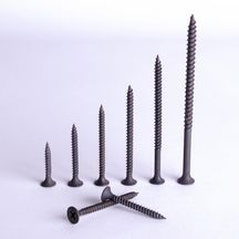 Vis tête trompette pointe clou double filetage 3,5x25mm boîte de 1000
