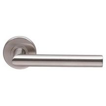 Bequille double inox 304 C7 prague clair rosace ronde