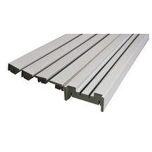 Kit habillage SILLAGE 1 vantail complet enrobé Blanc avec couvre-joints - largeur 630 à 1030mm