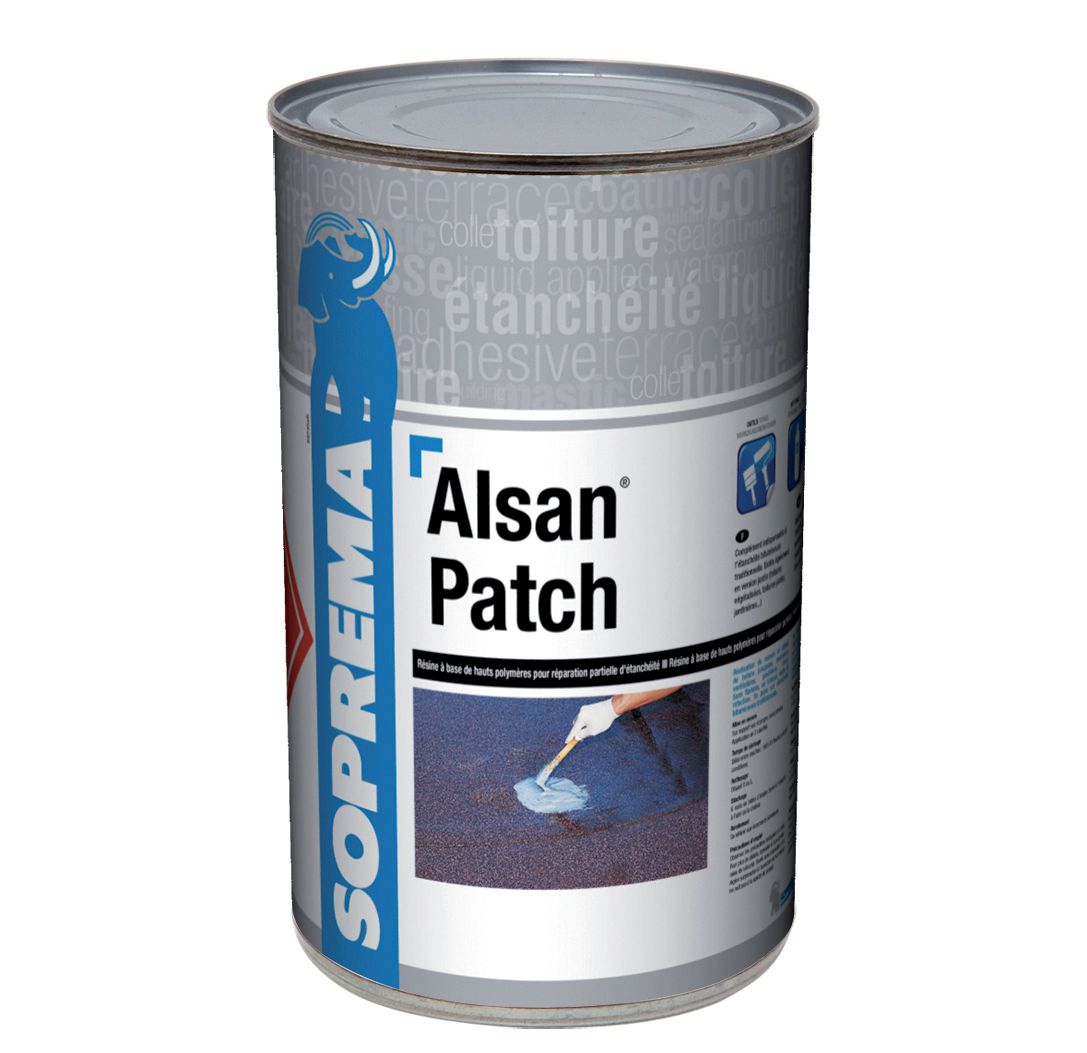 Produit de réparation d'étanchéité Alsan Patch bidon de 1 litre