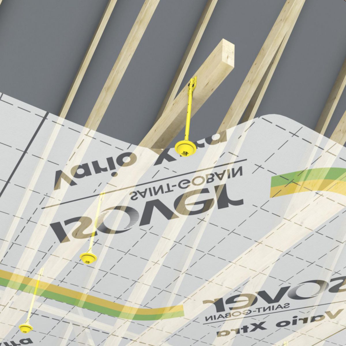 Membrane étanchéité Vario® Xtra Isover rouleau 40x1,5 m