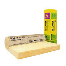 Rouleau laine de verre revêtue kraft GR 32 Roulé 60 8,1x1,2m R=1,85 m².k/w ACERMI 02/018/100
