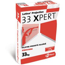 Plâtre Lutèce Projection 33 XPert sac de 33kg