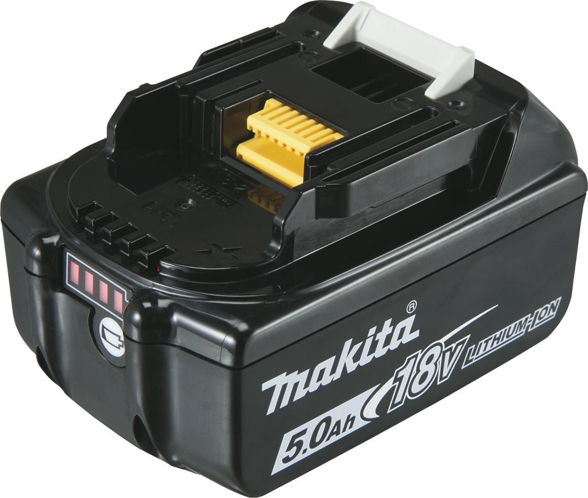 Batterie Makstar Li-Ion 18V 5Ah BL1850B ( témoin de charge intégré ) Réf. 197280-8