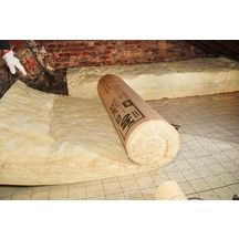 Laine de verre revêtue kraft IBR Revêtu Kraft 200 4,5x1,2m R=5,00 m².k/w ACERMI 02/018/052