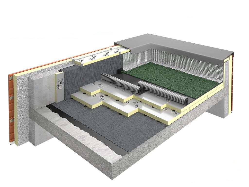 Panneau isolant polyuréthane Eurothane Autopro SI épaisseur 100mm 0,6x0,6m R= 4,55 m².k/w