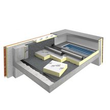 Panneau isolant polyuréthane Eurothane Autopro SI épaisseur 100mm 0,6x0,6m R= 4,55 m².k/w