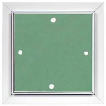 Trappe alu/plâtre fermeture invisible pour plafond et mur plaque de plâtre 600x600
