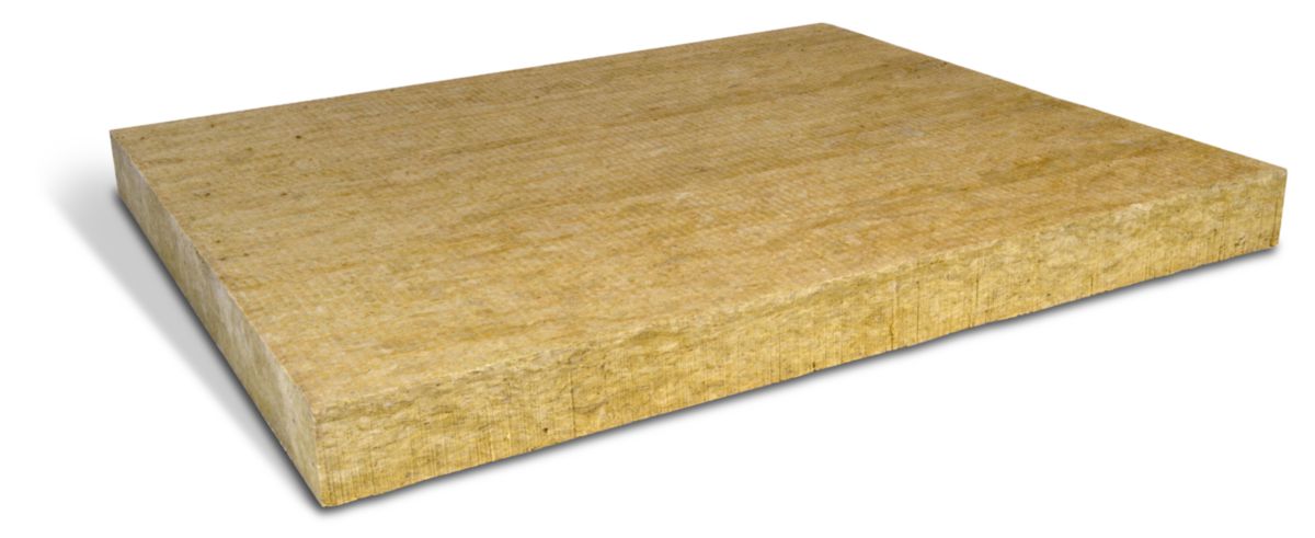 Laine de roche non revêtue Rockacier B Nu 384  60 1,2x1,0m R=1,50 m².k/w