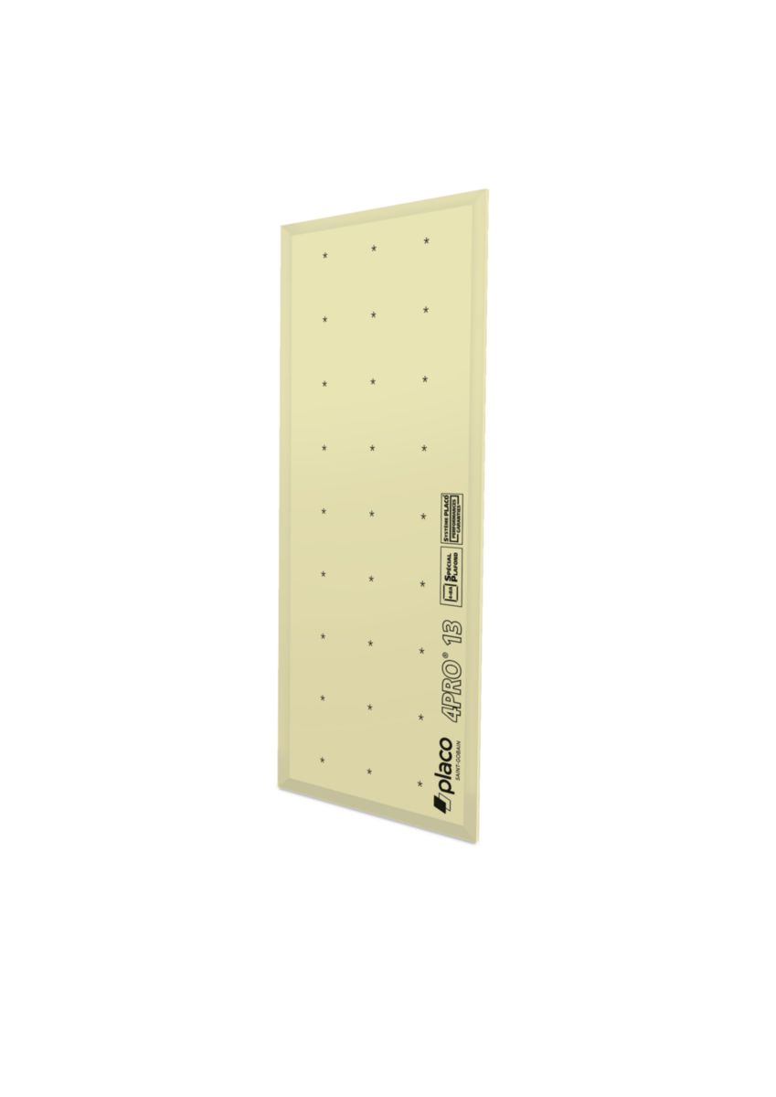Plaque en plâtre laminé 4PRO épaisseur 13mm 1200x3000mm