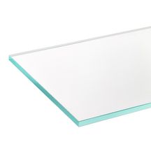Verre SGG 4mm Planiclear joint plat poli