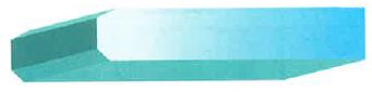 Verre SGG 4mm Planiclear joint plat poli
