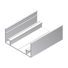 Gamme Influence - Lisse hauteur 38,50mm blanc 3,05 m