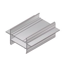 Écarteur et raccord de lisse 100 mm
