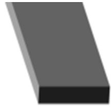 Joint mousse 43x15mm noir 6,00 m