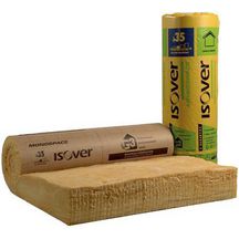 Laine de verre revêtue kraft Monospace 35 100 5,4x1,2m R=2,85 m².k/w ACERMI 05/018/408
