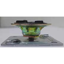 Vérin faible hauteur à tête ronde diamètre 16mm pour hauteur de plancher technique fini de 60mm