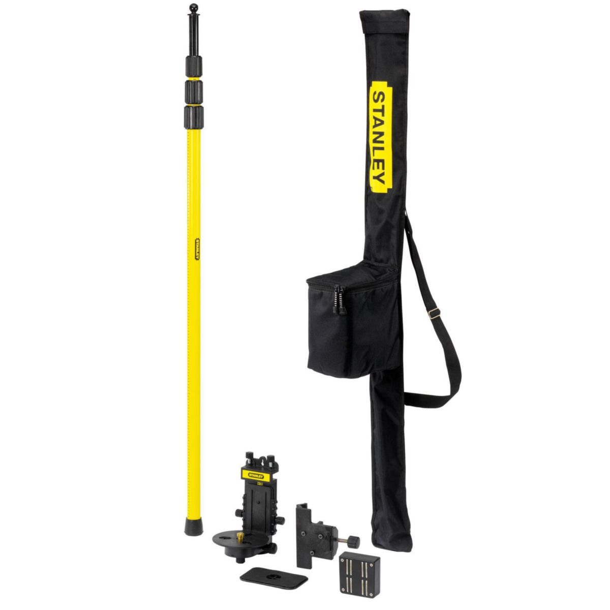Pack 3 accessoires laser croix cl2 (canne télescopique + embase coulissante + support magnétique) réf. 1-77-221