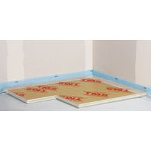 Panneau TMS polyuréthane pour isolation sous chape ou dallage - Rainé Bouveté 4 Côtés - 1200x1000mm, Ep.40mm - R=1,85 - 00100119-RB4C-CAL060