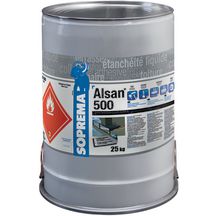 Etanchéité Alsan 500 circulable gris bidon de 25 kg Etanchéité Alsan 500 circulable gris bidon de 25 kg