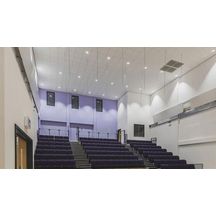 Dalle plafond acoustique Blanka dB 41 bords feuillurés E15S8 600x600x35mm blanc