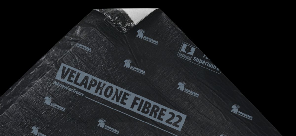 Sous couche mince Velaphone fibre 22 rouleau de 1x20m Réf. 00033841--S0016