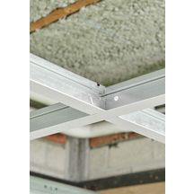 Entretoise à click T24 38x24mm  0,675m blanc ref. -289233001