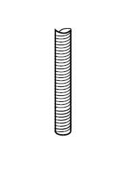 Piton à bascule acier L. 80 mm boîte 100 pcs BPA1837G