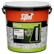 Cheville PRO6 8x40 sans vis boîte de 100 réf. 565644