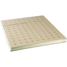 Panneau TMS polyuréthane pour isolation sous chape ou dallage - Rainé Bouveté 4 Côtés - 1200x1000mm, Ep.80mm - R=3,70 - 00098541-RB4C-CAL030