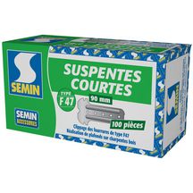 Suspente courte _90mm type 47 boîte de 100