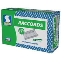Raccord de fourrure F47 boîte de 50