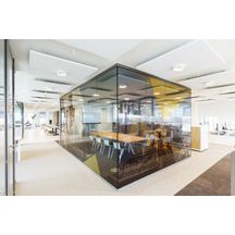 Ilot acoustique Solo Square Blanc 1200x1200x40mm G35442050