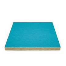 Dalle de plafond acoustique Tonga bords A turquoise G9 600x600x40mm
