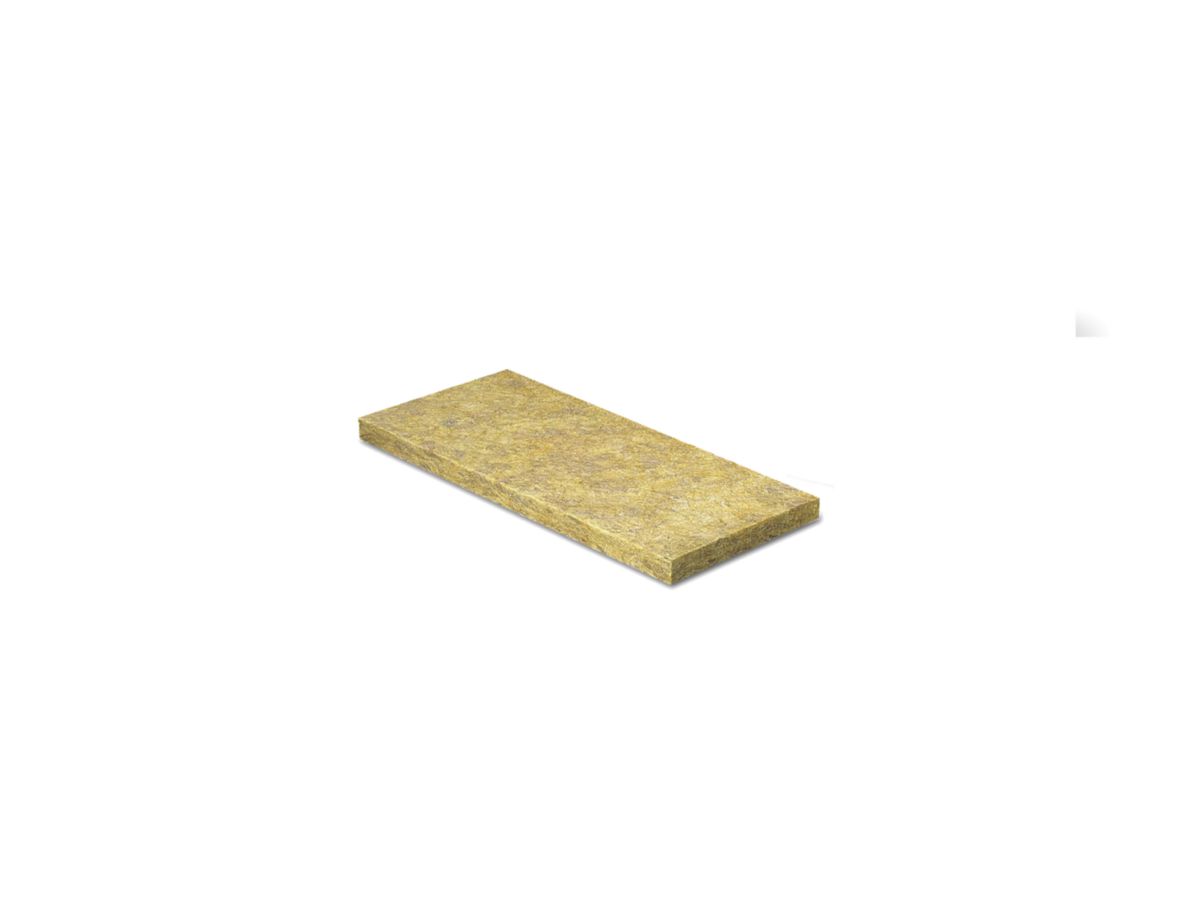 Laine de roche non revêtue Rockfeu 520 Coffrage _50 1,2x0,6m R=1,3 m².k/w