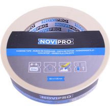 Adhésif de masquage lisse Novipro 50 m x 25 mm