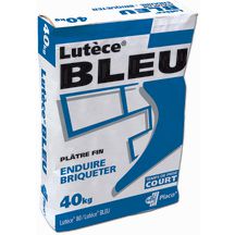 Plâtre fin Lutèce Manuel bleu sac de 25kg Plâtre fin Lutèce Manuel bleu sac de 25kg