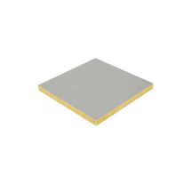 Dalle de plafond acoustique Tonga bords A aluminium M1 600x2400x22mm