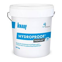 Knauf PROPLAK Hydroproof - Enduit de jointoiement et de finition prêt à l'emploi pour plaques de plâtre hydrofugées - Seau de 20kg - 632896